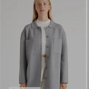 Quince Gray Eco Knit Women's Jacket XS